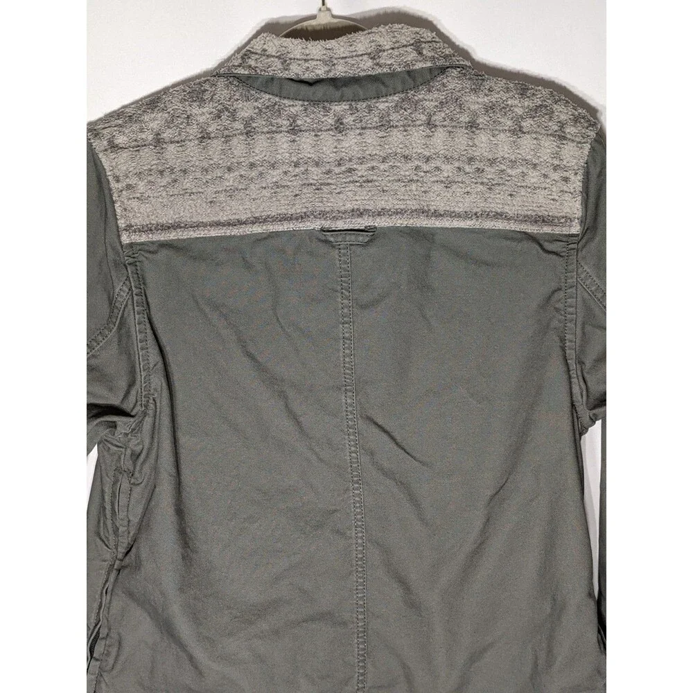REI Co-op Trailsmith Utility Jacket Women's Sz S Gray Military Novelty Outdoors